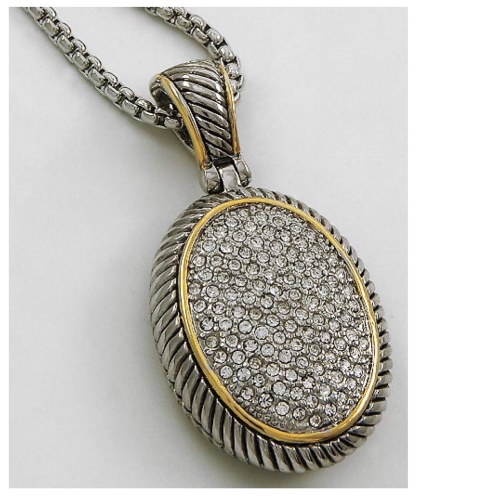 Bling Silver Pendant
